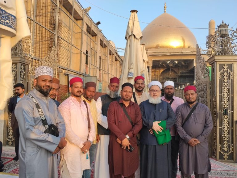 Pir Sayed Tanveer Hashmi In Haram of Imam Hasan al-Askari & Imam Ali al-Hadi (Al-Naqi) Samarra, Iraq