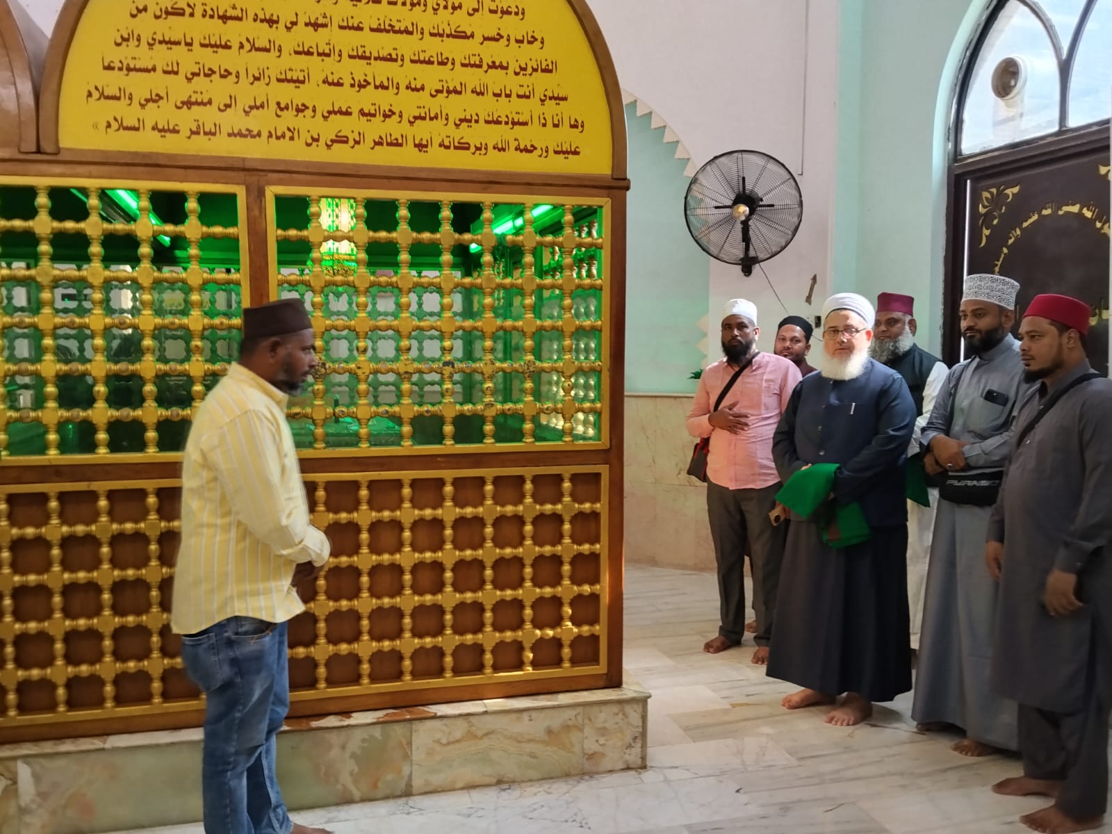 Pir Sayed Tanveer Hashmi in Madayen