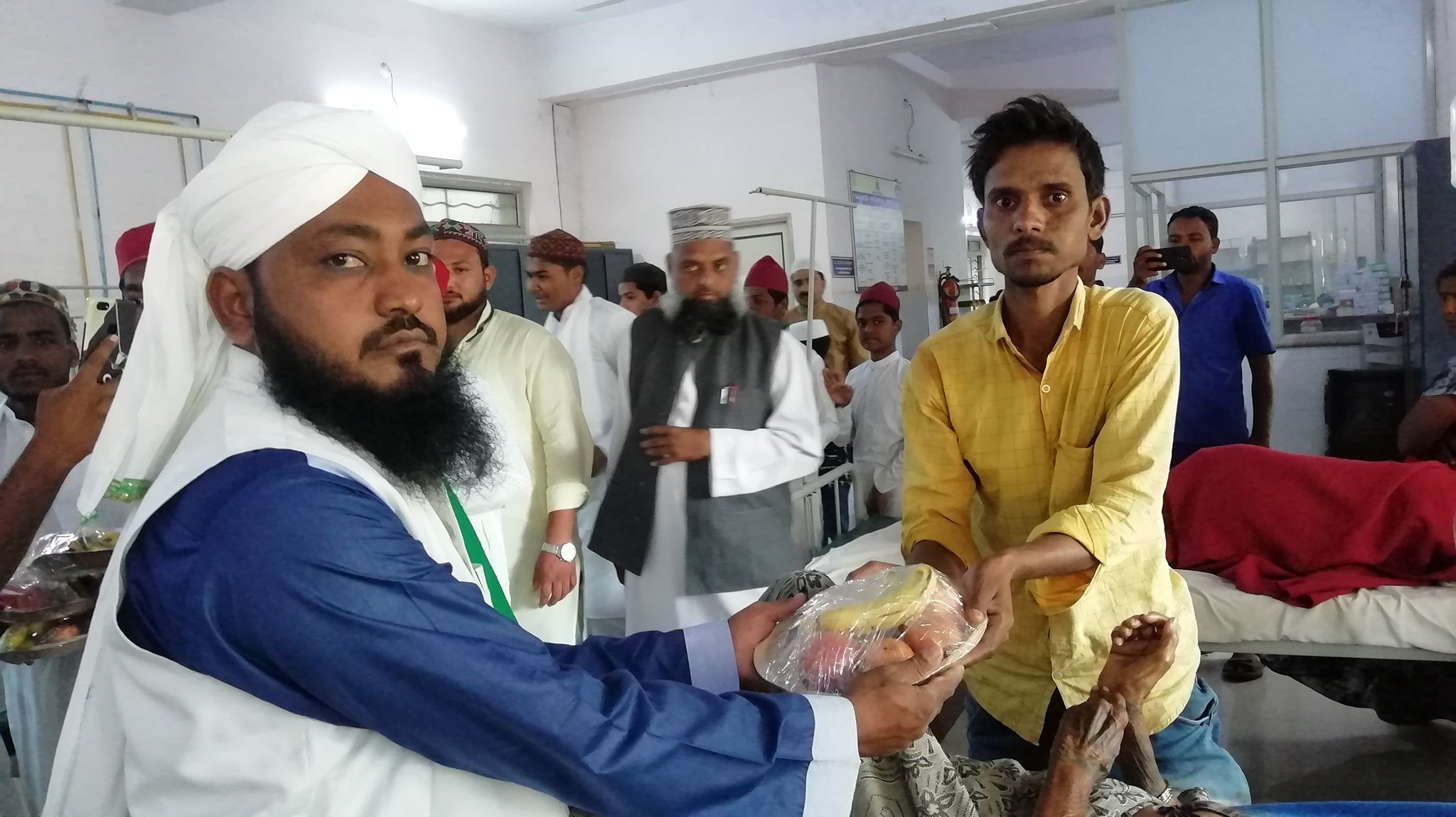 Welfare fruits distribution