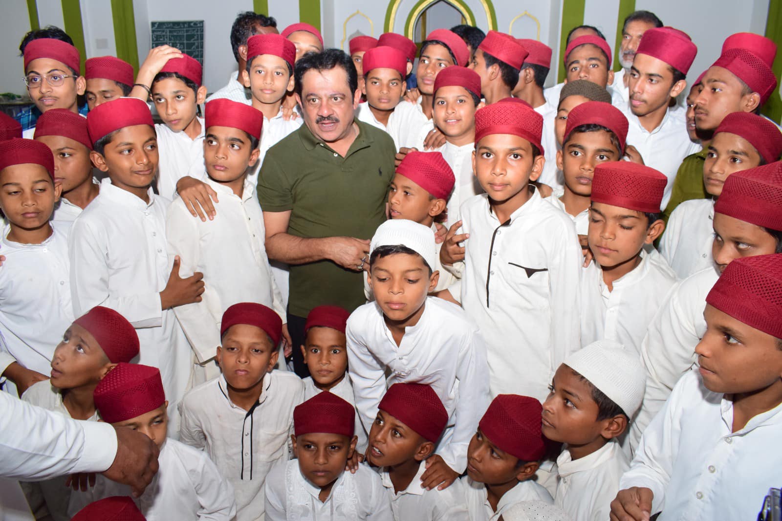 Wisdom India School students