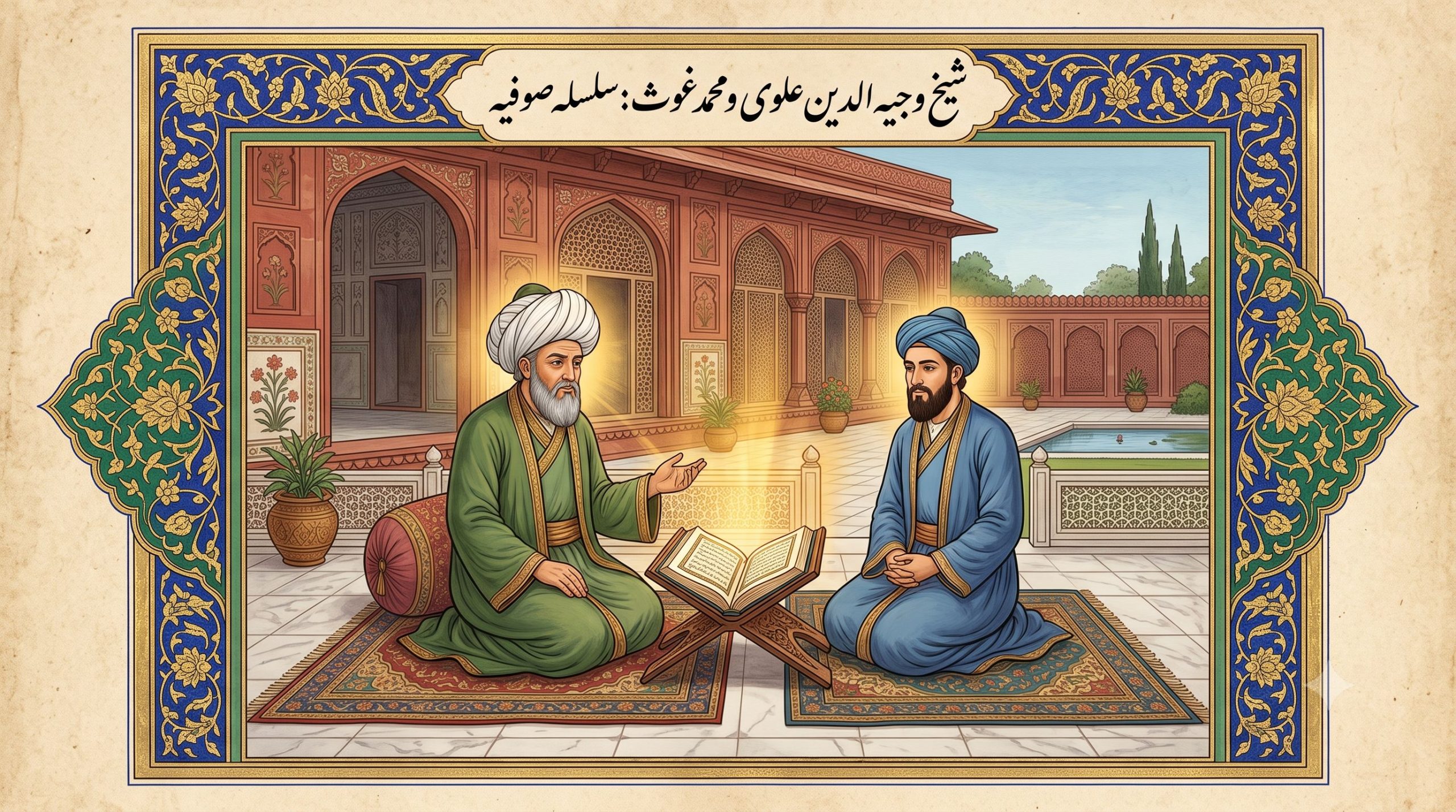 Sheikh Wajihuddin Alavi and Muhammad Ghawth — the Sufi lineage from Gwalior to Gujarat