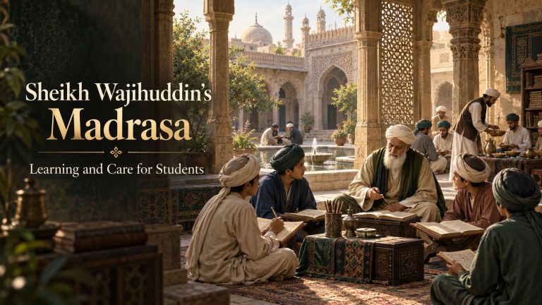 Sheikh Wajihuddin's Madrasa in Ahmedabad: Care for Students