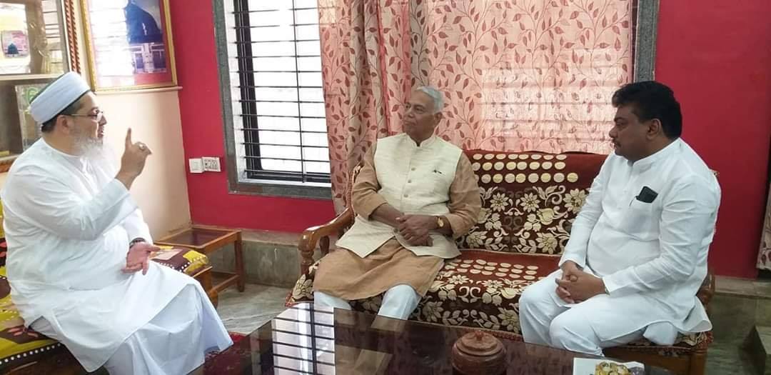 Yashwant Sinha with the Founder