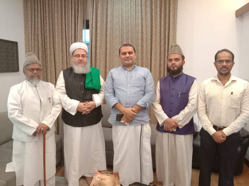 Meeting Sayed Munawwar Ali